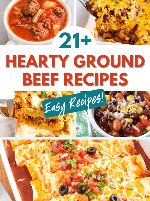 21+ Hearty Ground Beef Recipes All Things Mamma