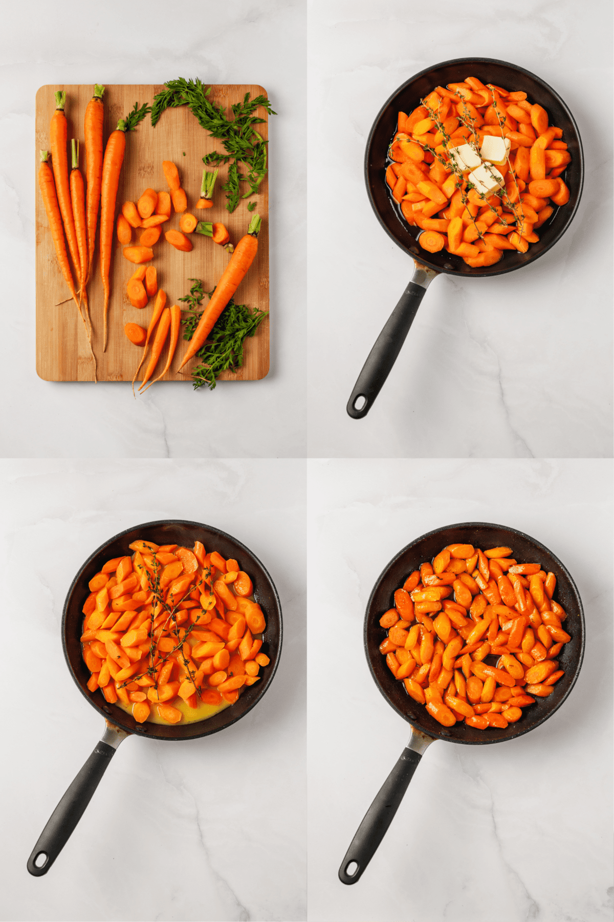 steps to make honey glazed carrots