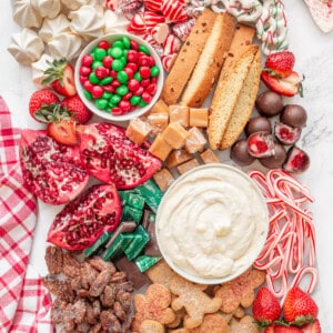 Christmas charcuterie board.