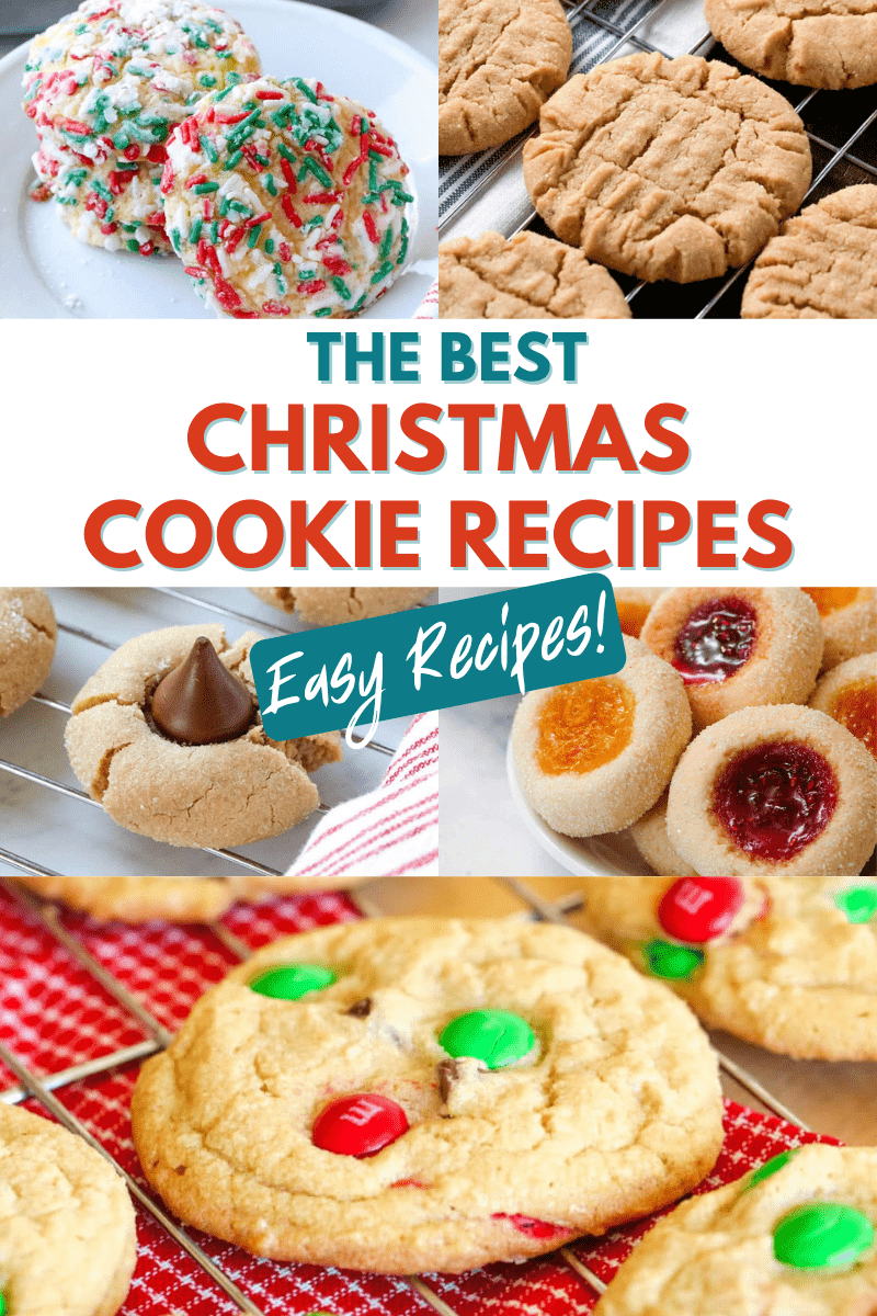 best Christmas cookie recipes of all time social media graphic collage