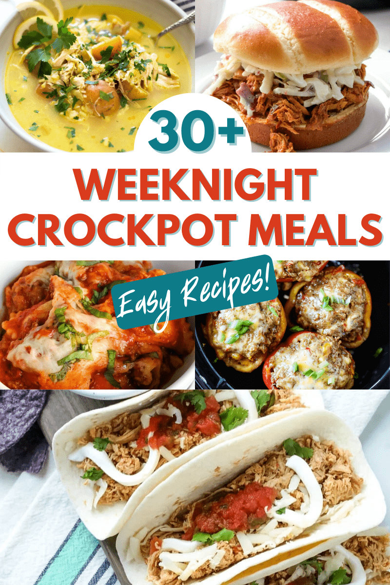 30+ Easy Crockpot Meals - The Recipe Rebel