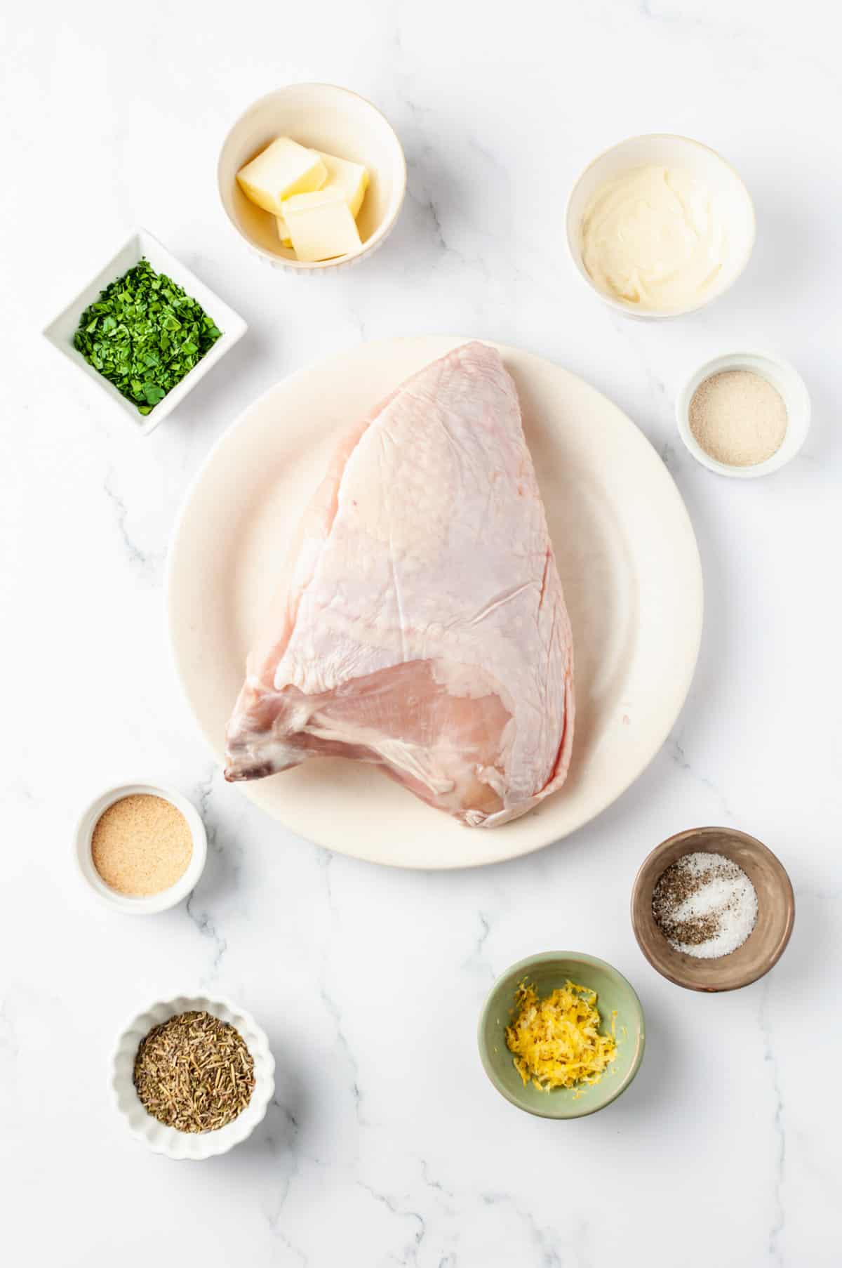 ingredients to make air fryer turkey breast