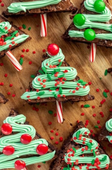 Christmas Tree Brownies Hero-6