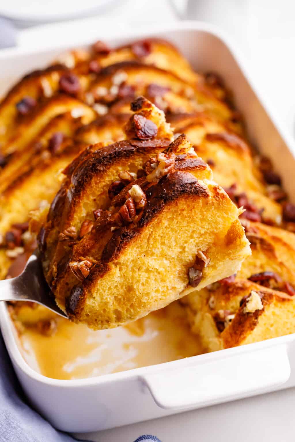 Easy Brioche French Toast Casserole Recipe All Things Mamma