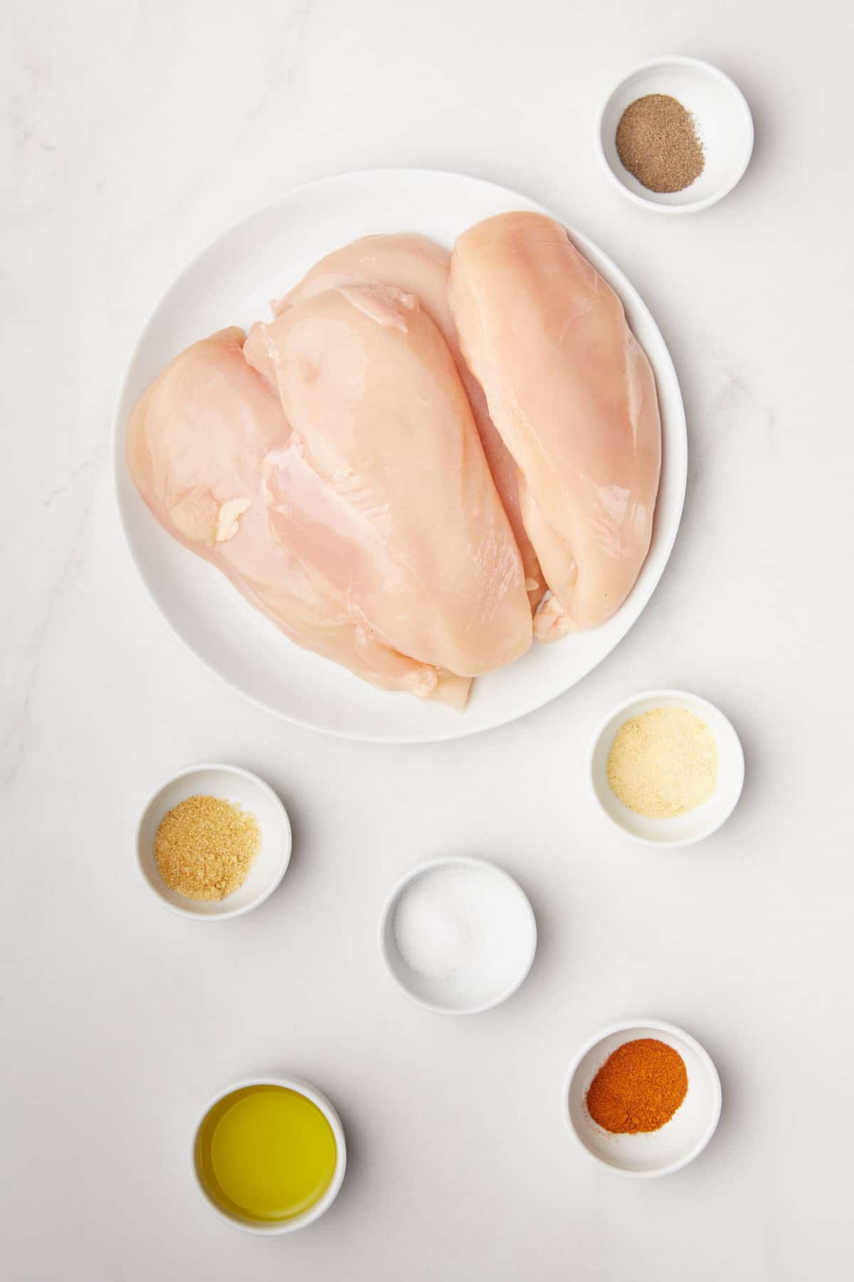 ingredients to make broiled chicken breast