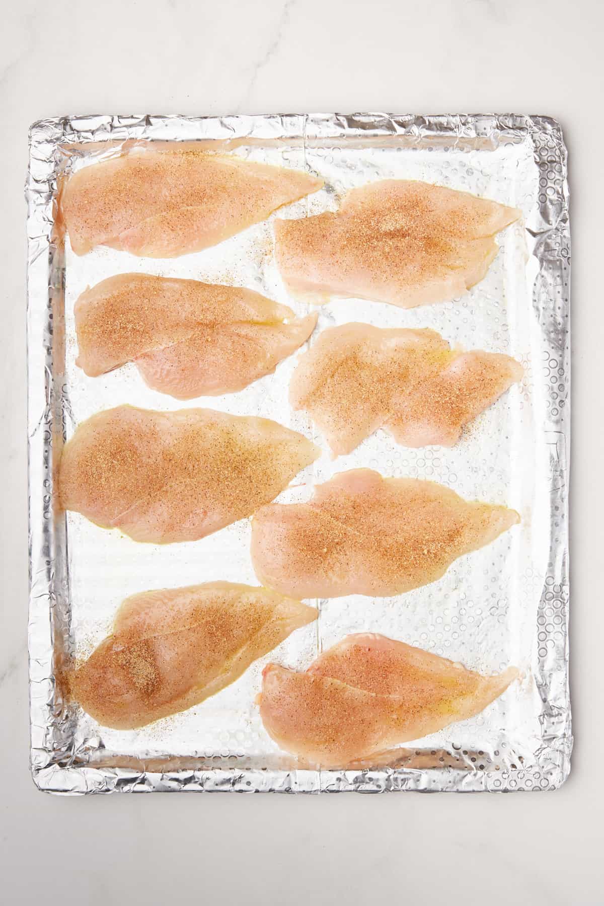 step 4 to make broiled chicken breast