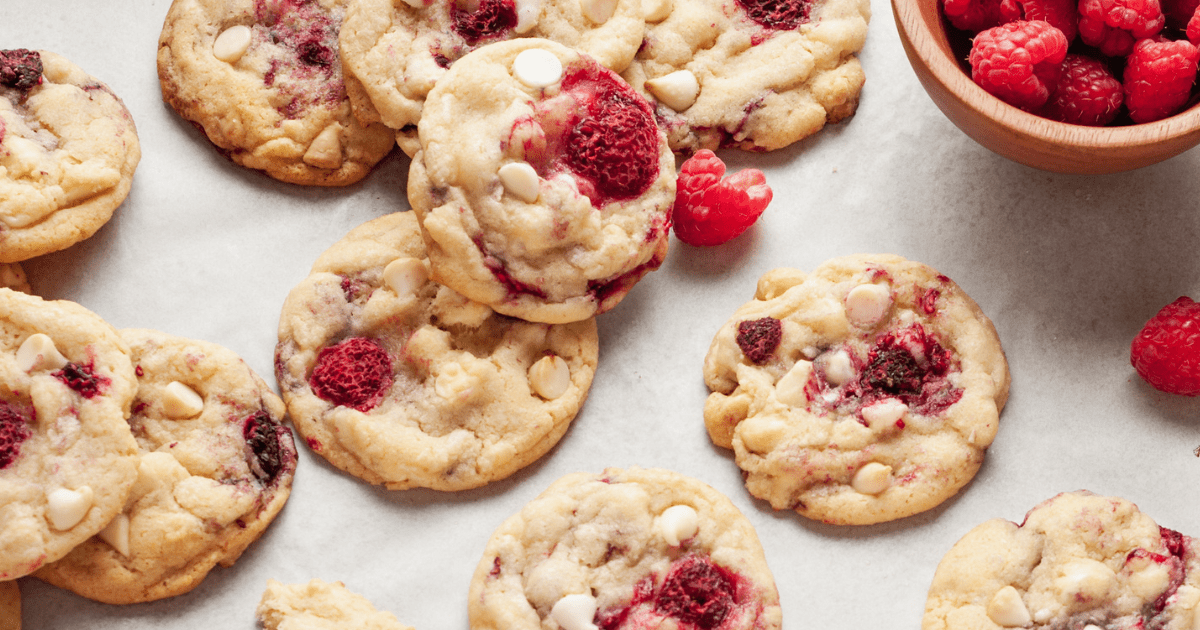 Chewy Raspberry Cookies Recipe All Things Mamma