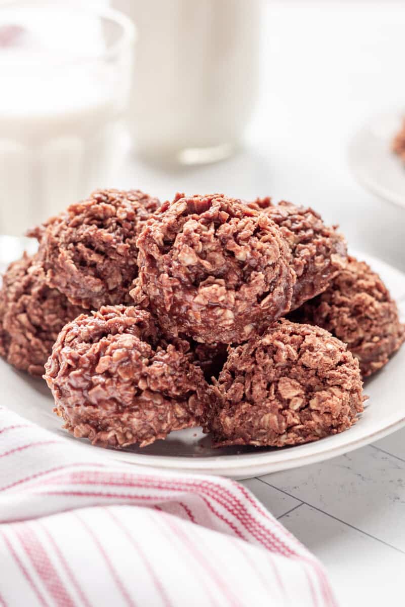 NoBake Cookies Without Peanut Butter All Things Mamma