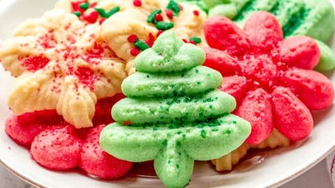 Classic Cream Cheese Spritz Cookies | All Things Mamma