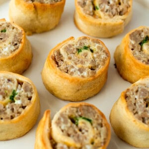 Sausage pinwheels.