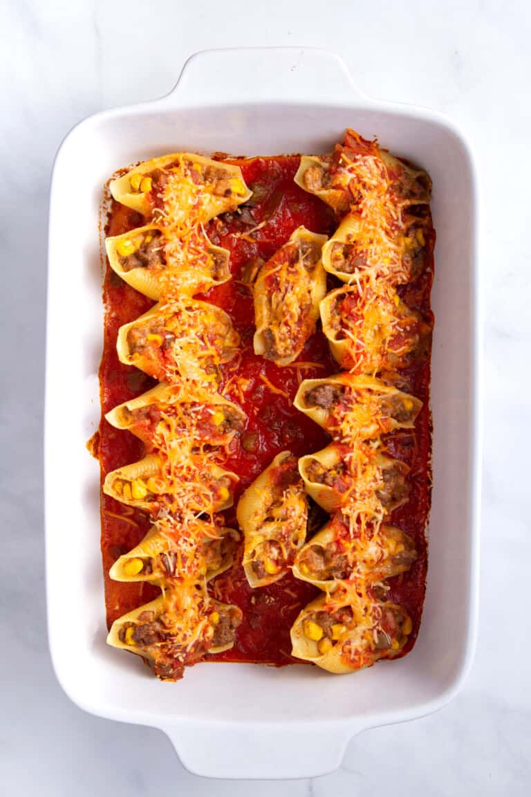 TexMex Taco Stuffed Shells Recipe All Things Mamma