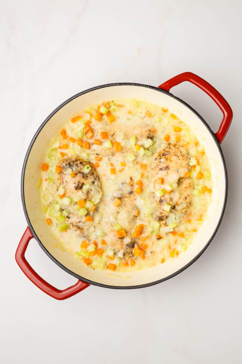 Easy Dutch Oven Chicken Breast Recipe All Things Mamma