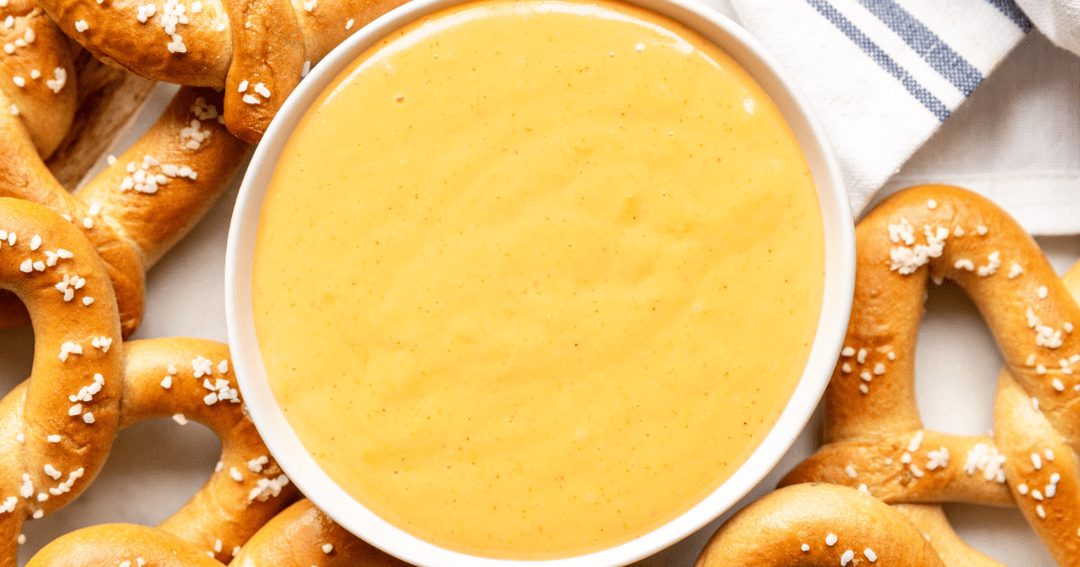 Warm Pretzel Cheese Dip Recipe All Things Mamma