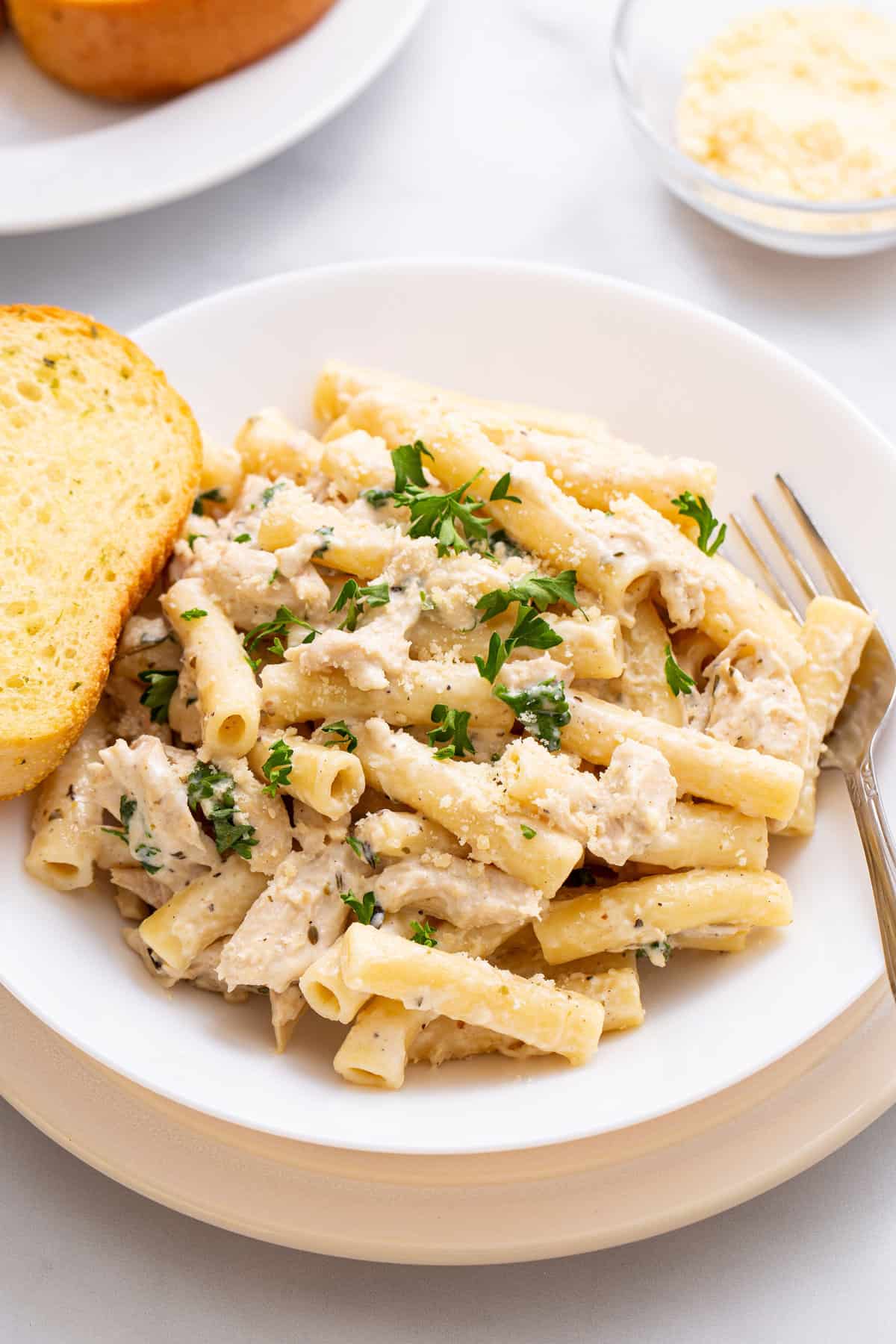 Easy Crockpot Chicken Alfredo Recipe All Things Mamma
