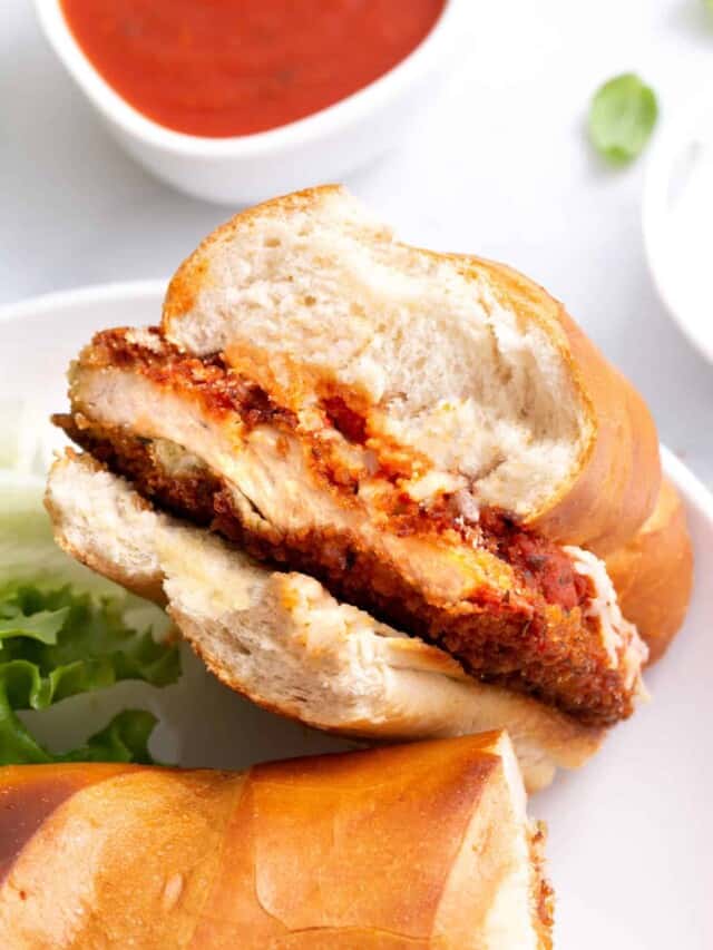 Chicken Parmesan Sandwich All Things Mamma