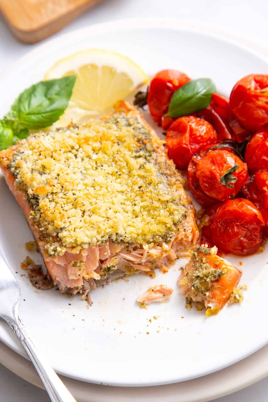 Easy Pesto Salmon Recipe All Things Mamma