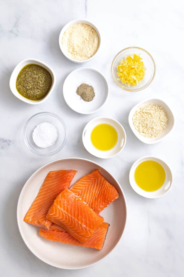 Easy Pesto Salmon Recipe All Things Mamma