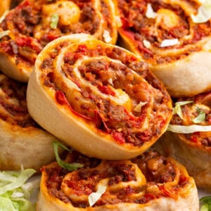 Taco pinwheels.