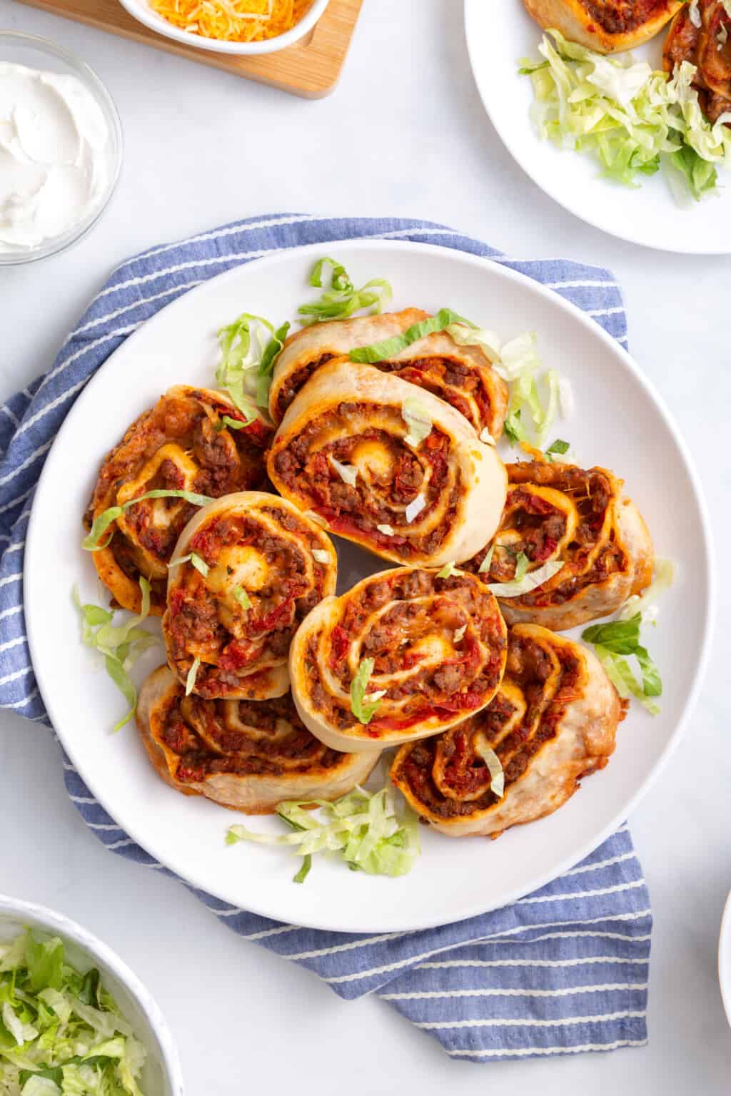 Easy Taco Pinwheels Recipe All Things Mamma
