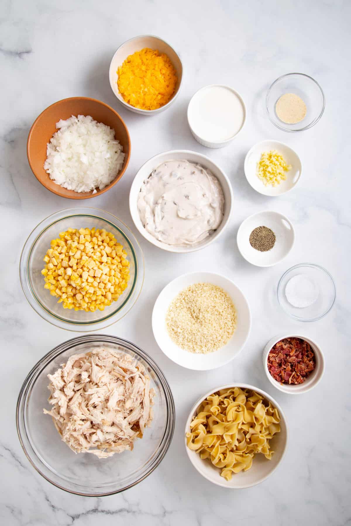 ingredients to make ultimate chicken casserole