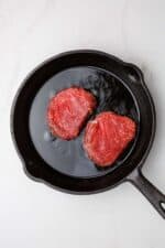 Easy Cast Iron Filet Mignon Recipe | All Things Mamma