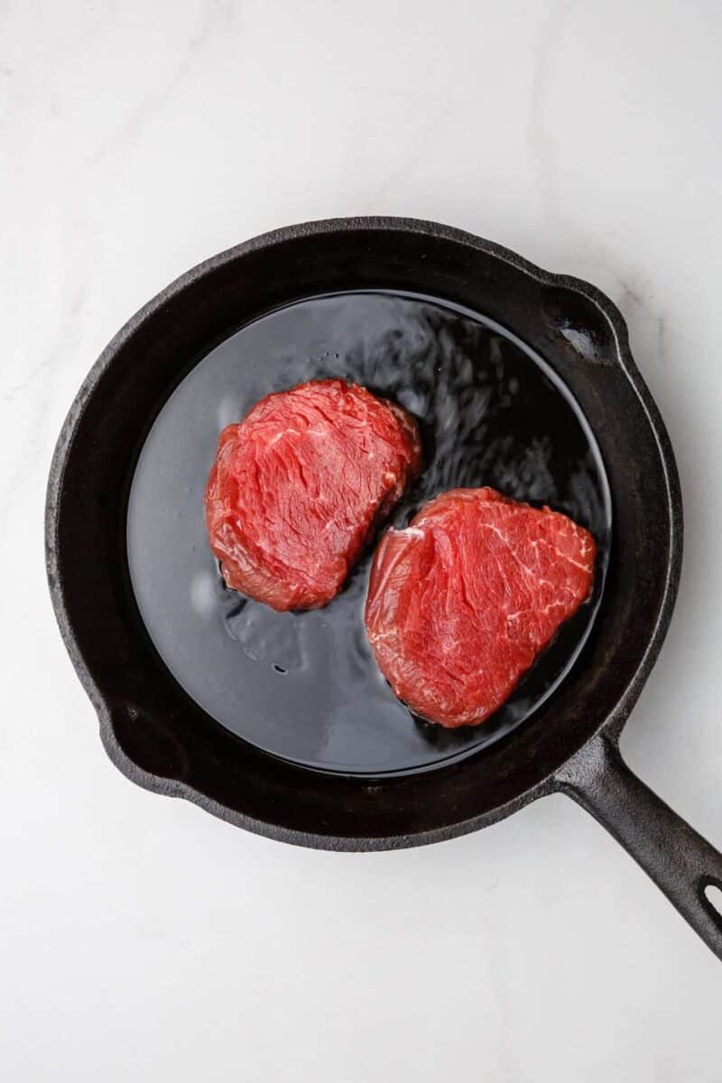 Easy Cast Iron Filet Mignon Recipe All Things Mamma