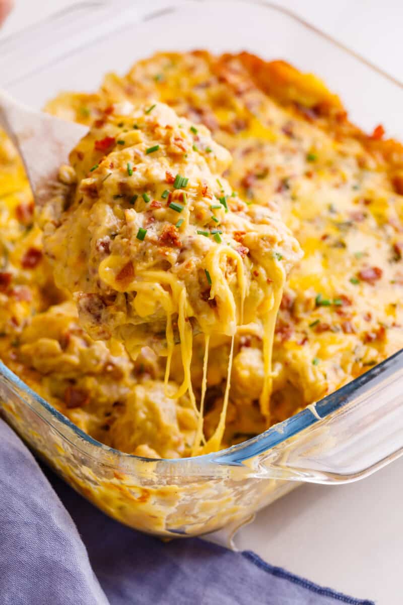 Cheesy Pierogi Casserole Recipe All Things Mamma