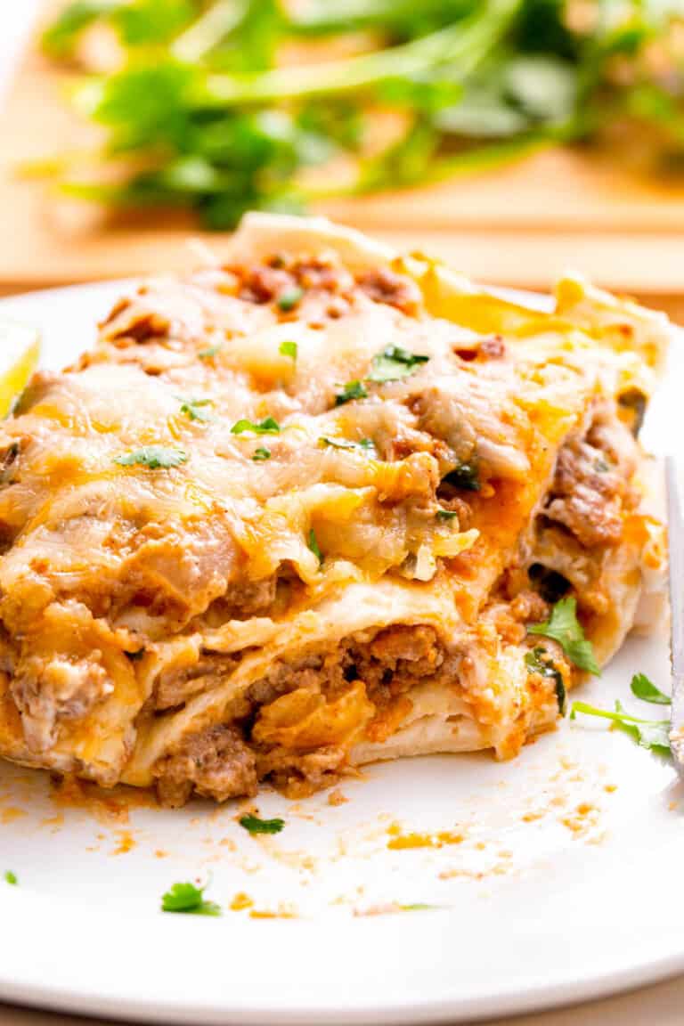 The BEST Cheesy Burrito Casserole Recipe All Things Mamma