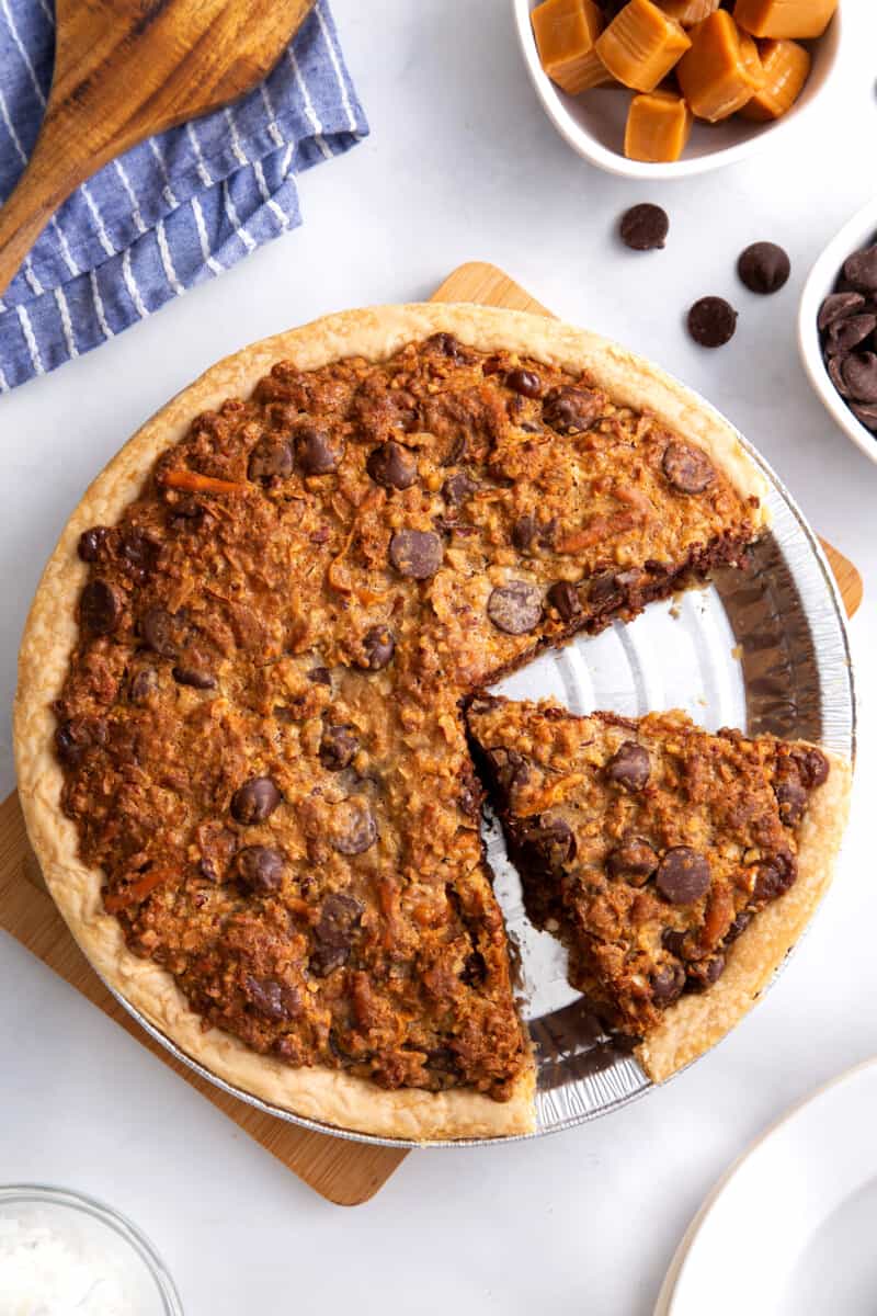 Easy Texas Trash Pie Recipe All Things Mamma