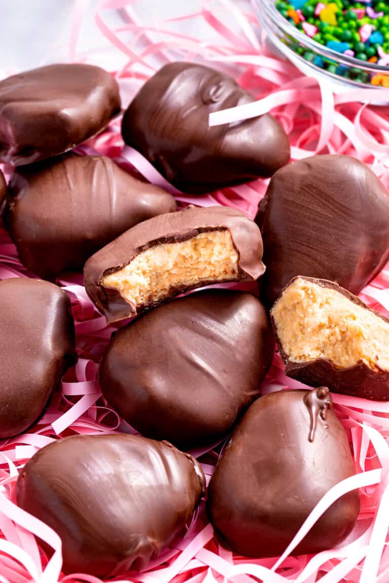 Homemade Peanut Butter Eggs Recipe All Things Mamma