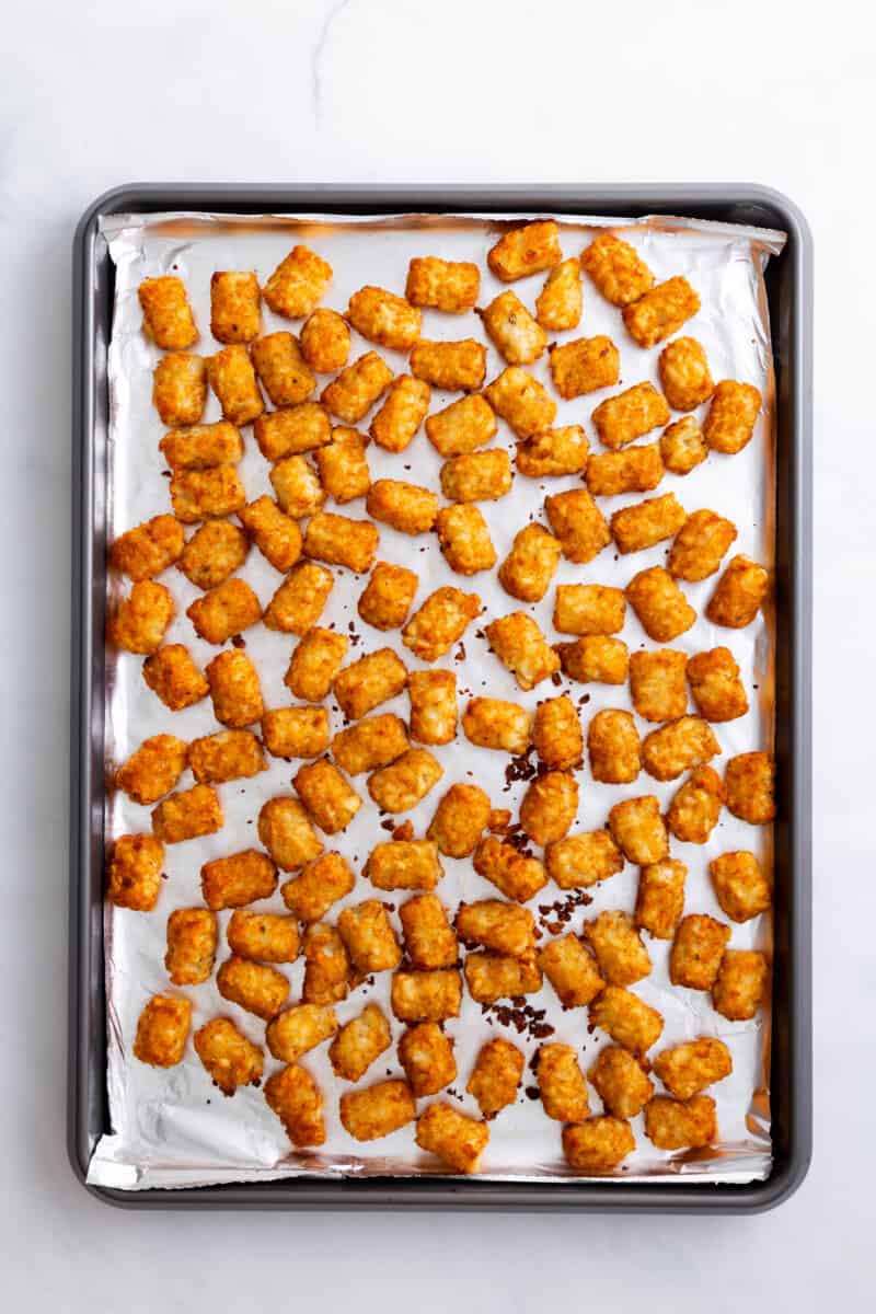 Cheesy Loaded Tater Tots Recipe All Things Mamma