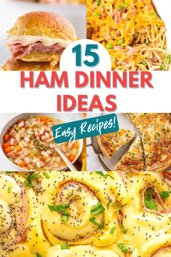 Ham dinner ideas. 