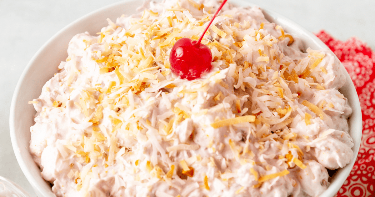 Easy Homemade Cherry Fluff Recipe 2023 AtOnce