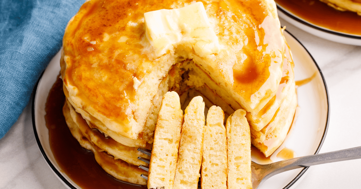Easy Fluffy Overnight Pancakes Recipe All Things Mamma