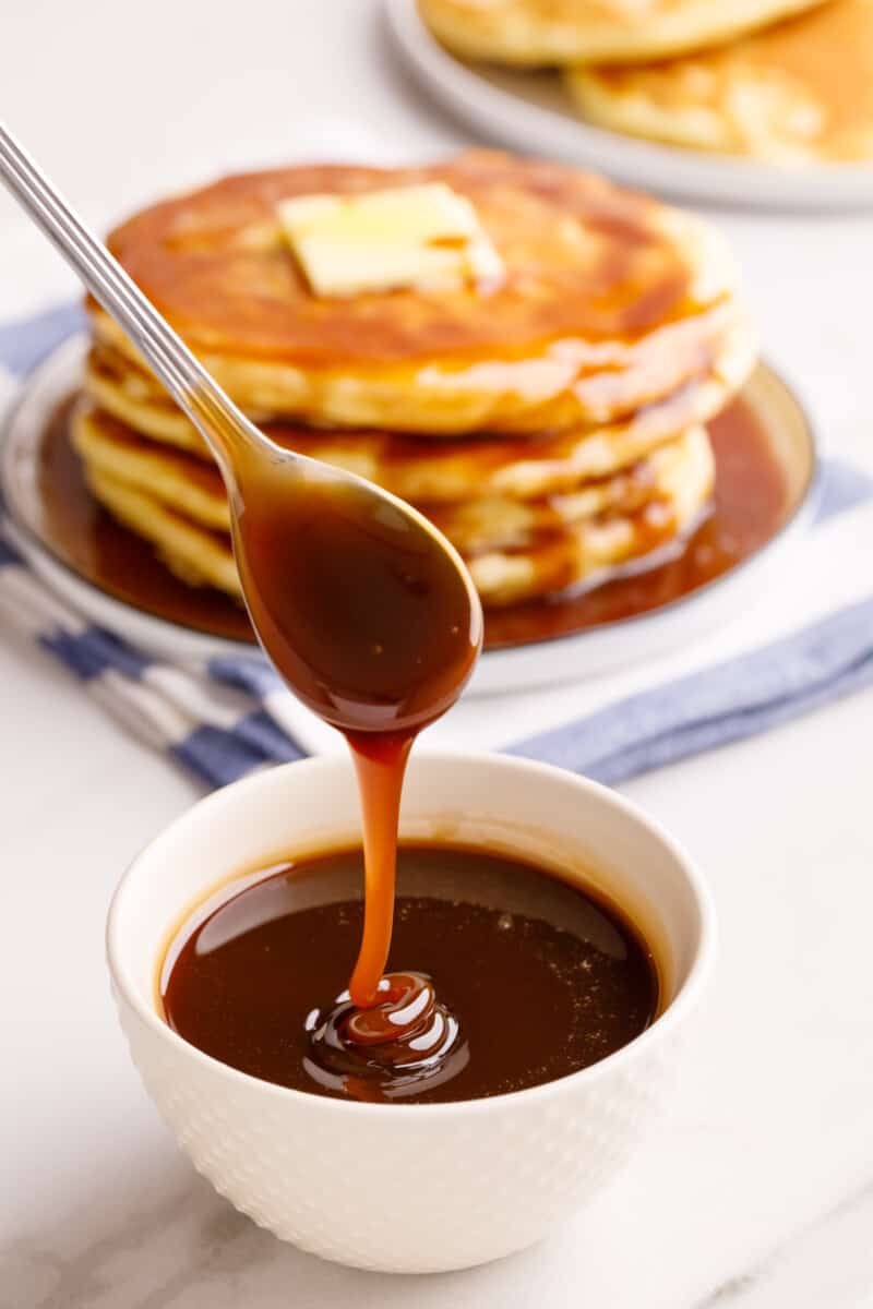 Homemade Pancake Syrup Recipe All Things Mamma