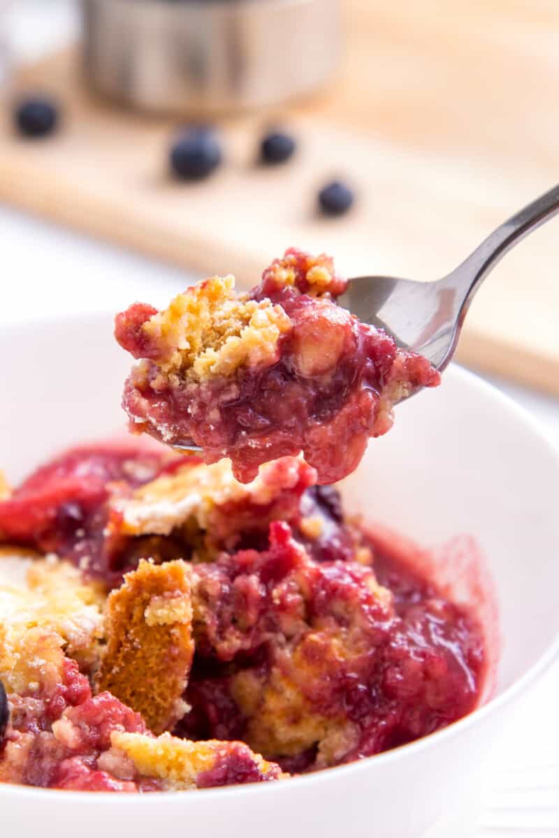 Berry Cake Mix Cobbler All Things Mamma