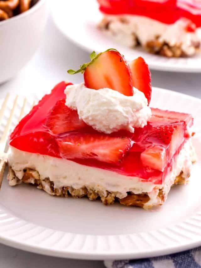 Jello Pretzel Salad All Things Mamma