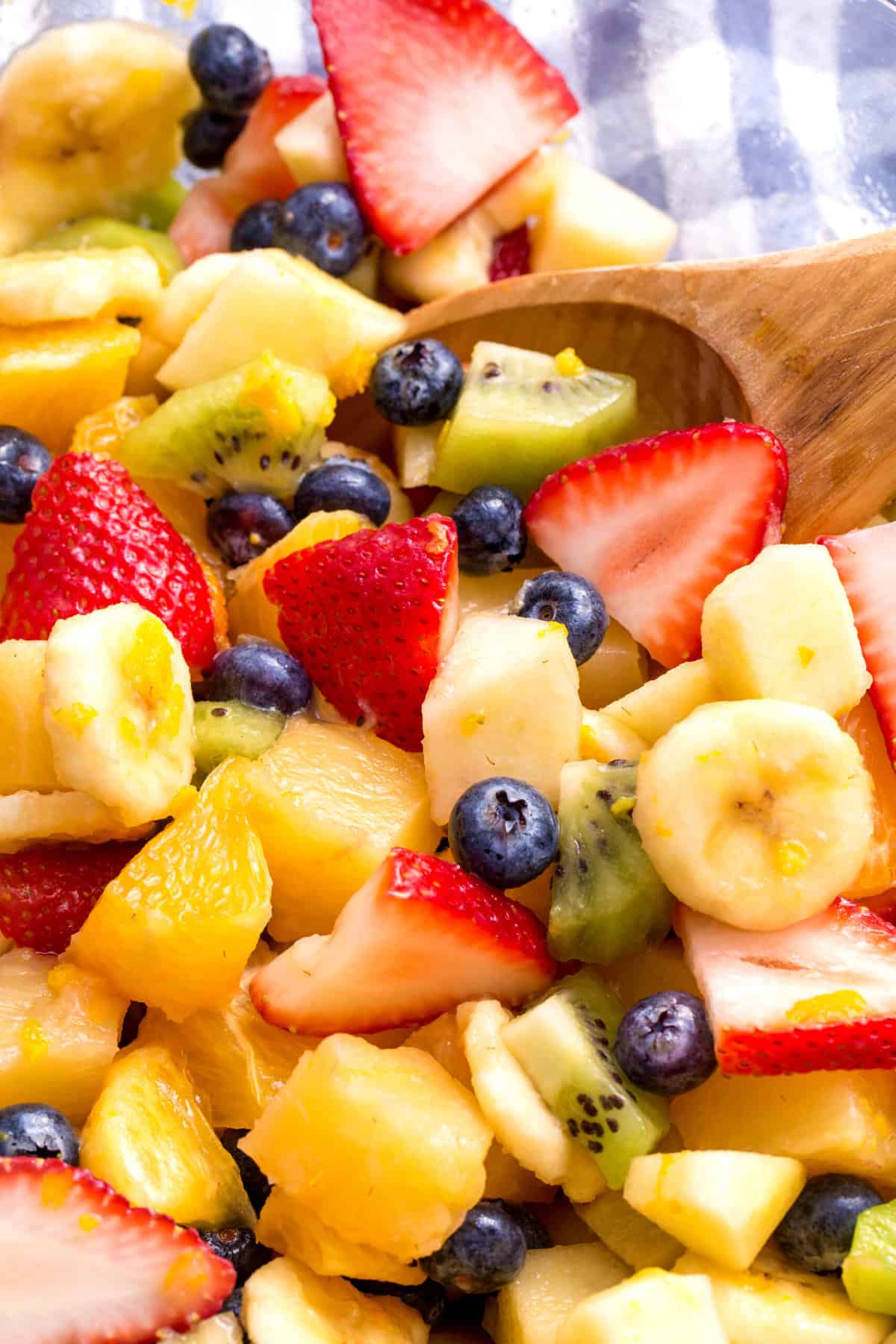close up image of fruit salad