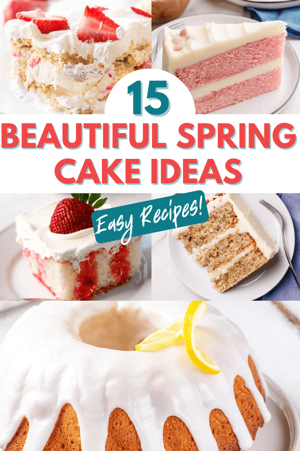 spring cake recipes. 
