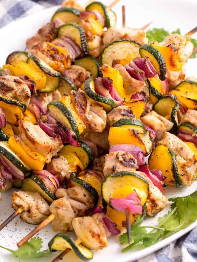 Grilled Chicken Kabobs All Things Mamma