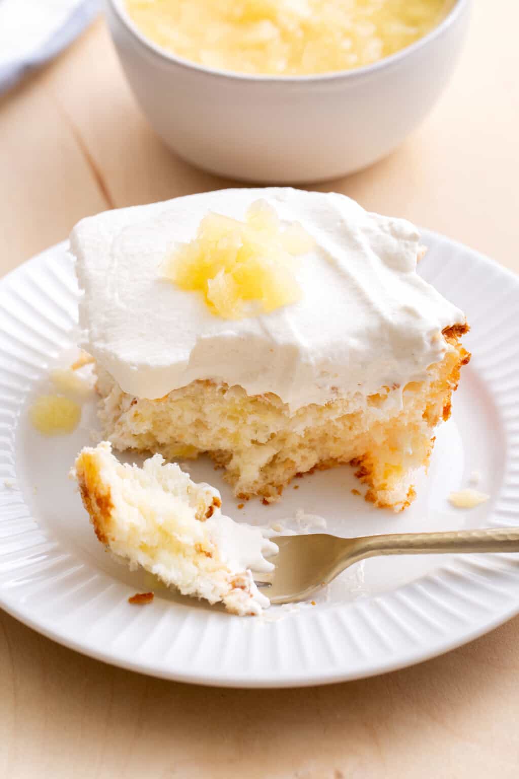 Pineapple Angel Food Cake