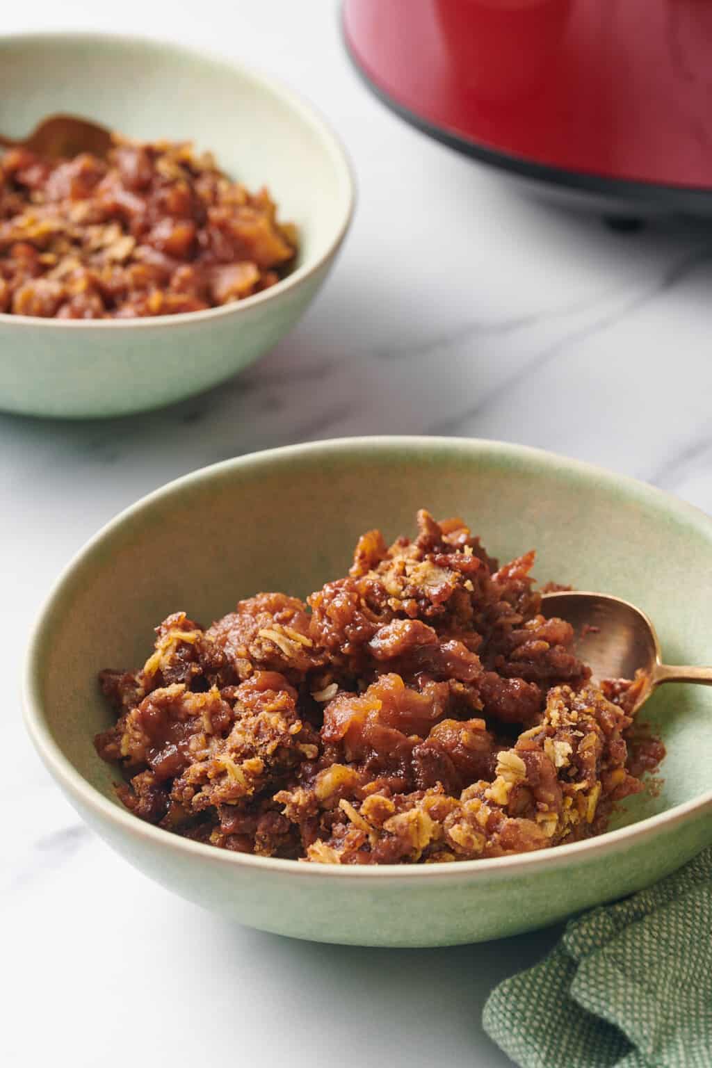 Easy Slow Cooker Apple Crisp All Things Mamma