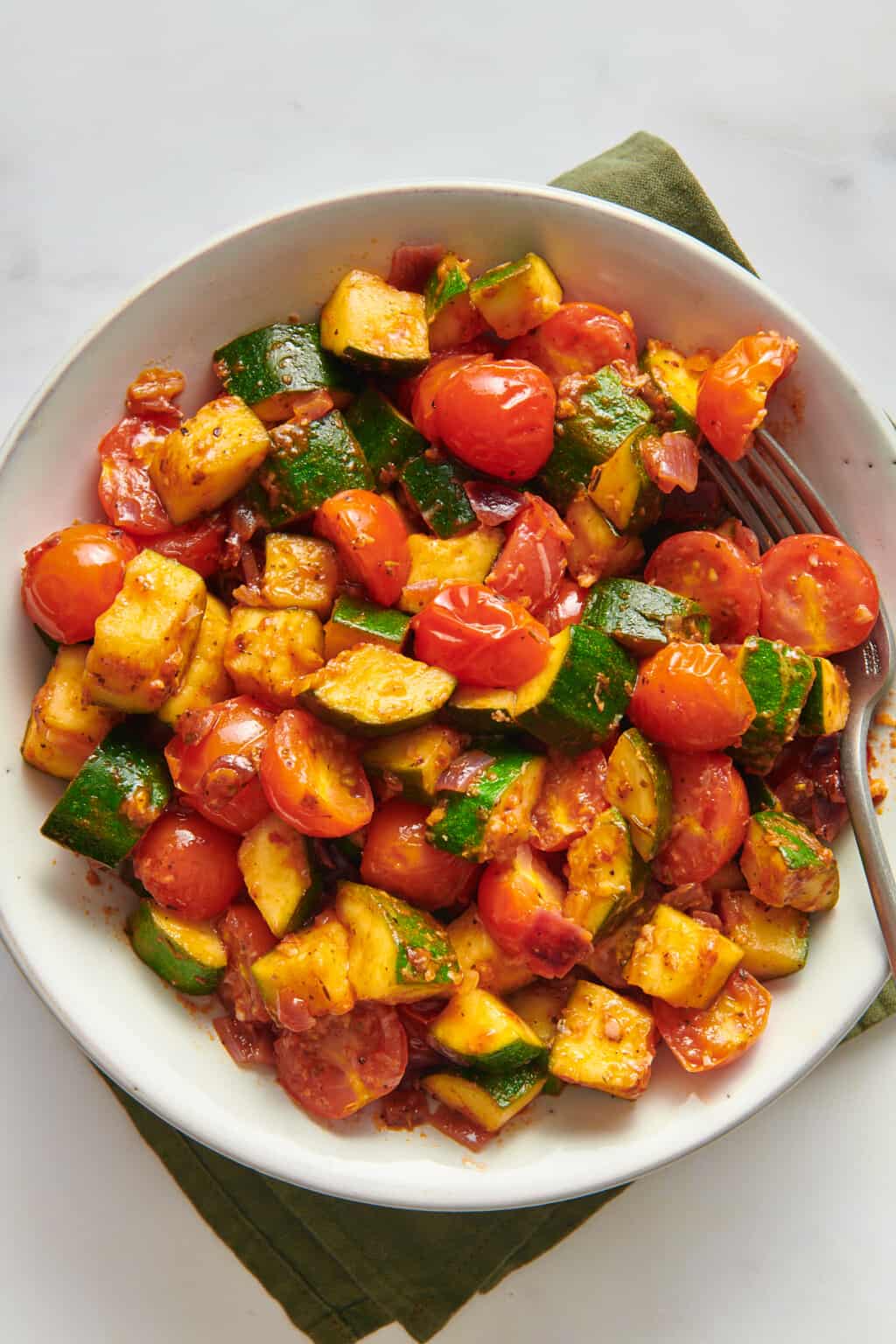 Easy Sautéed Zucchini and Tomatoes All Things Mamma
