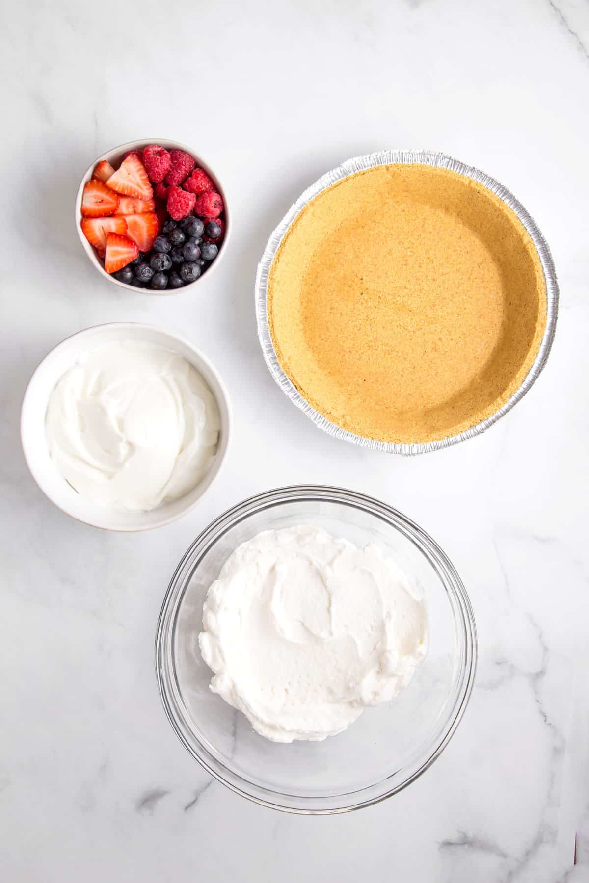 ingredients to make cool whip pie
