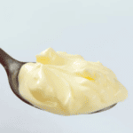 A spoonful of mayonnaise.