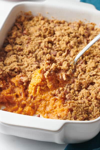 Paula Deen Sweet Potato Casserole Recipe | All Things Mamma