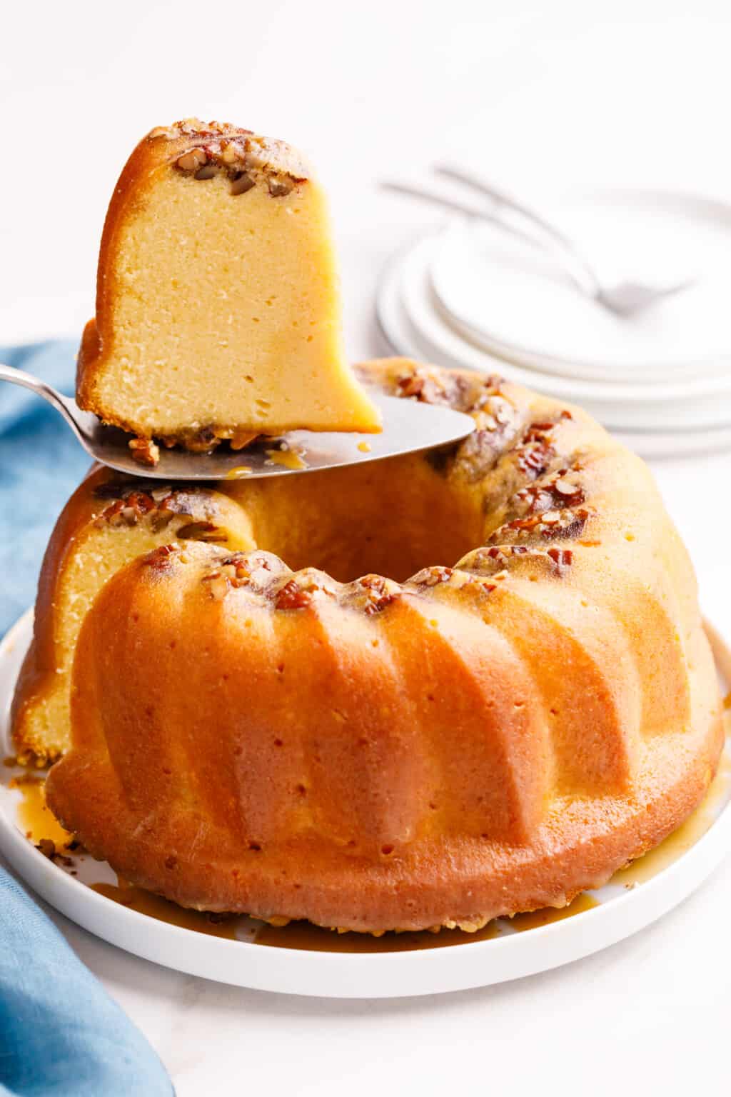 Easy Cake Mix Rum Bundt Cake All Things Mamma