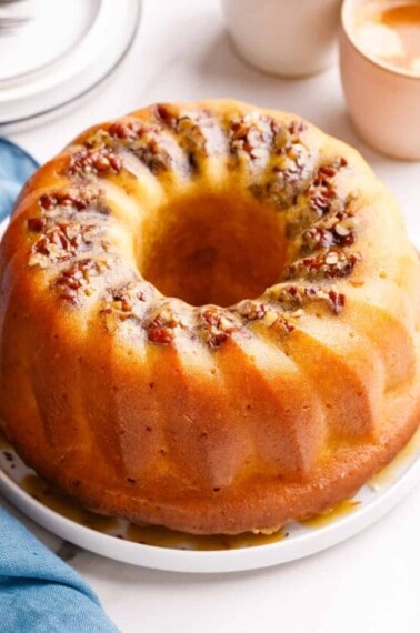 Cake Mix Rum Bundt Cake Hero-2