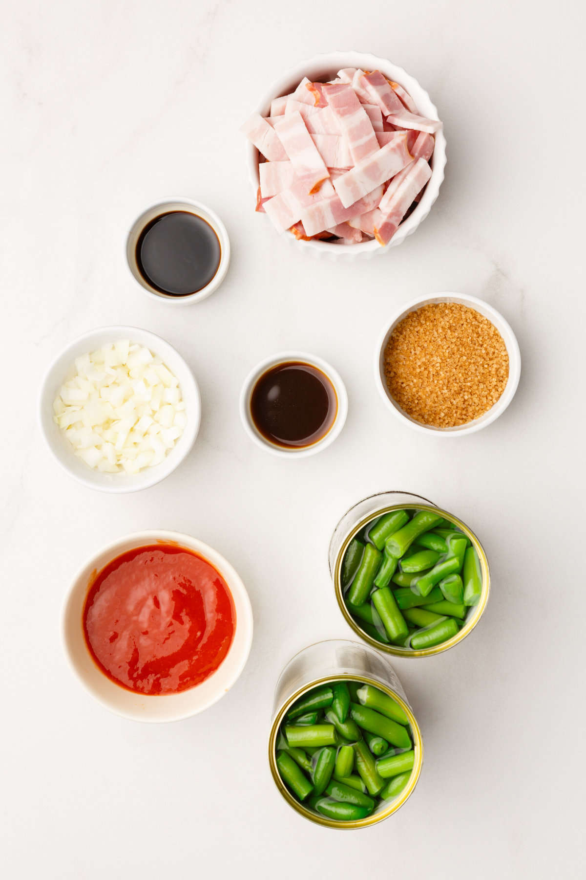 ingredients to make crack green beans.