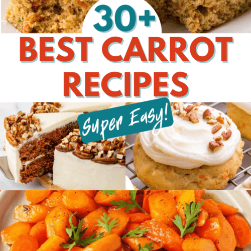 30+ best carrot recipes collage.